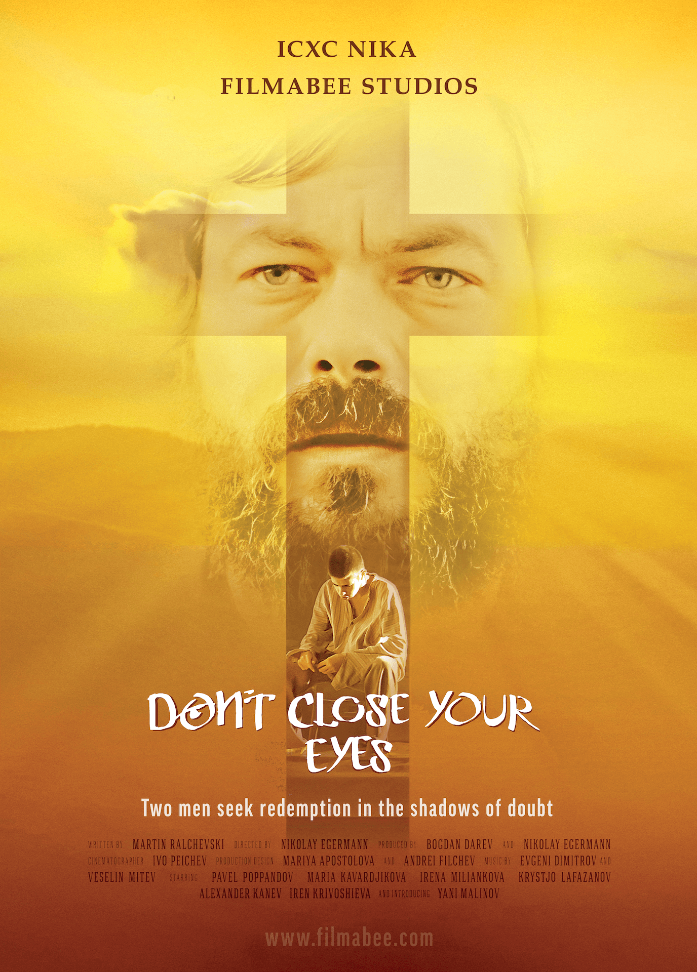 Don't Close Your Eyes - ICXC NIKA Film Poster